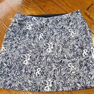 Lilly Pulitzer High Tide Mate Gday Golf Luxletic Monica Skirt. Size 6.